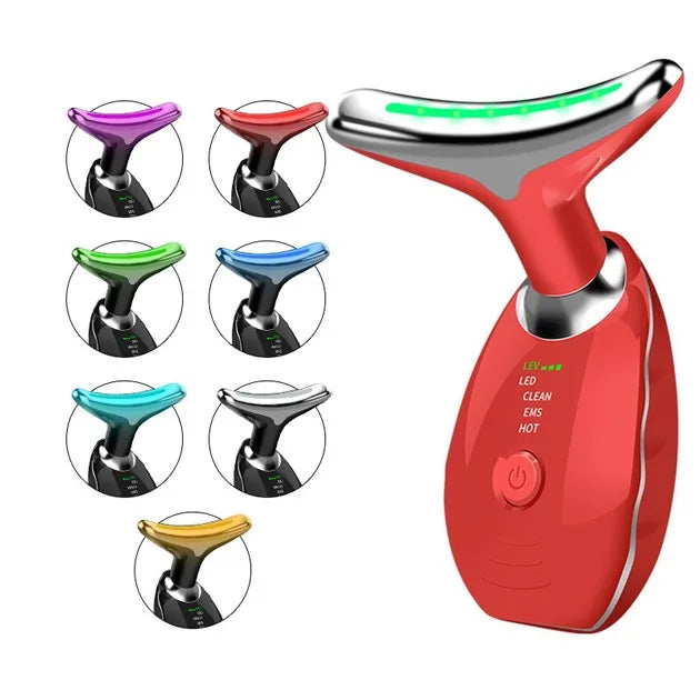 7 colors -Portable Lifting And Firming Facial Massage Device. .