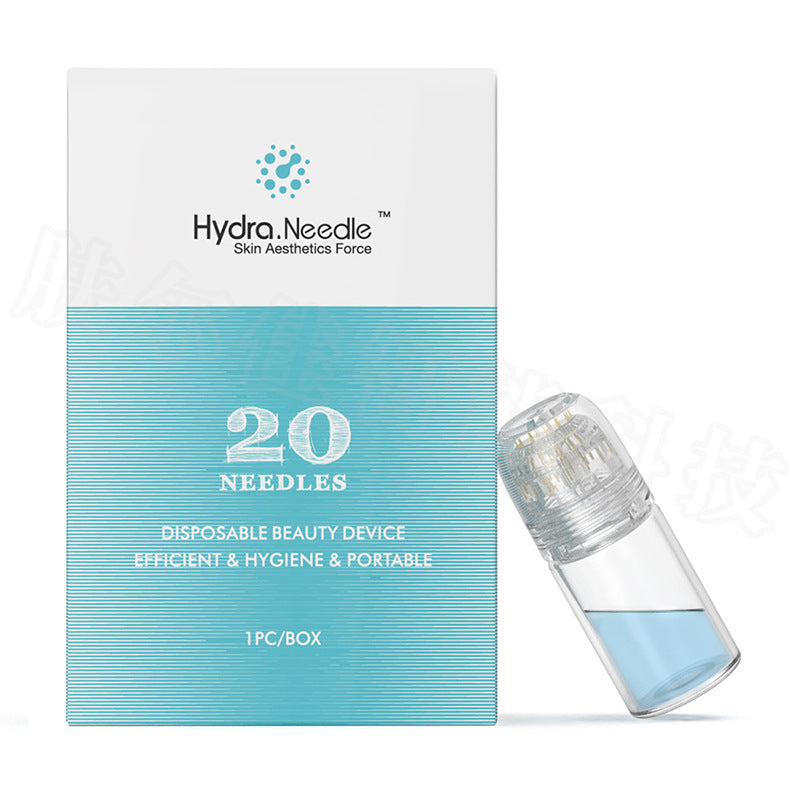 Hydra roller 20 pins microneedling. Hydra roller stamp, hydra needles derma stamp