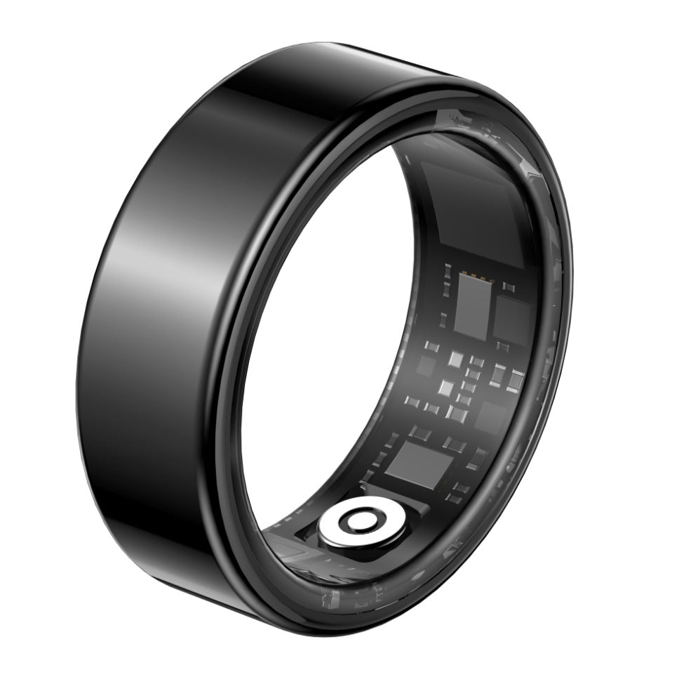 Smart Ring for for measuring Heart Rate, Blood, Oxygen, Sleep, HRV, Stress Test Intelligent Finger Ring