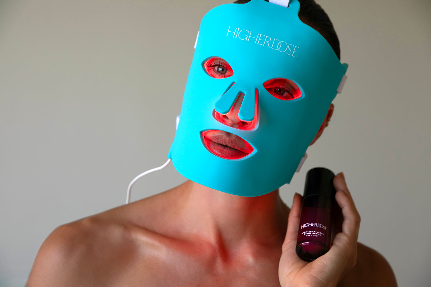HIGHERDOSE RED LIGHT FACE MASK