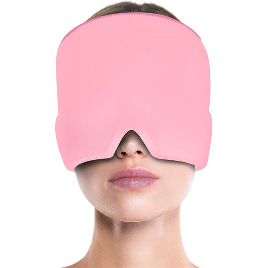 Migraine Relief Hat and  Mask For Puffy Eyes
