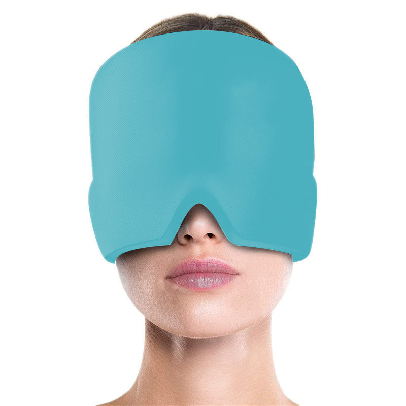 Migraine Relief Hat and  Mask For Puffy Eyes